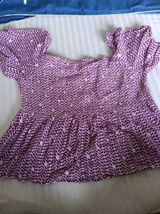 Zudio Lavender 11-12 Yrs Top