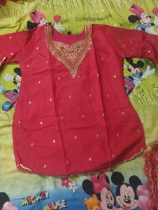 Sarara set . with Net Dupatta