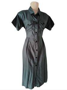 Vintage Style Shirt Dress