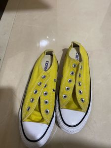 Yellow &amp; Black Converse All-Stars