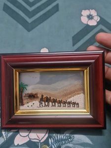 Framed Desert Scene Art