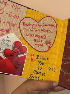 Handmade Birthday Card For Mom