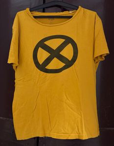 X-Men Graphic Tee - Mustard Yellow