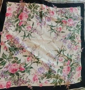 Vintage Yves Saint Laurent Silk Scarf/Bandana