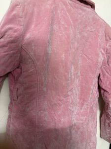 Pink Suede Jacket