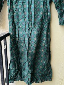 New 💗Green Printed Kurta