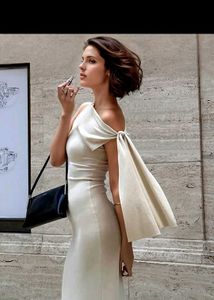 Elegant One-Shoulder Gown