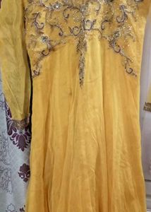 Zardozi Work Gown