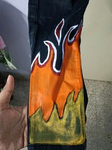 Black Jeans With Flaws,