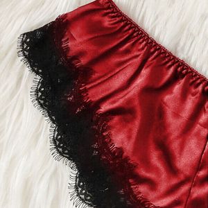 Red &amp; Black Lingerie Set