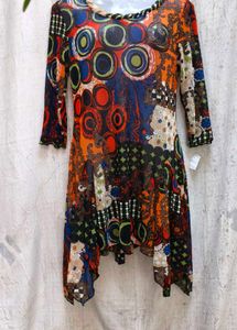 I. Colorful Patterned Dress