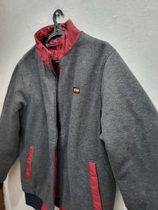 Reversible Jacket (Burgandy &amp; Grey)