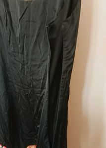 Black Satin Dress