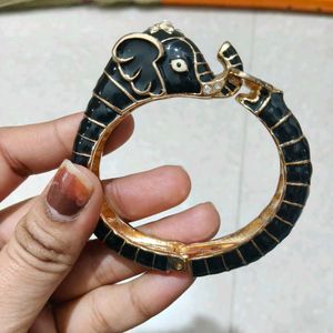 Elephant Bangle Bracelet