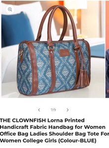 THE CLOWNFISH Handicraft Handbag