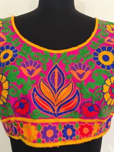 Embroidered Floral Blouse