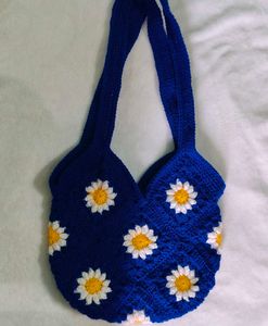 Daisy Crochet Handbag