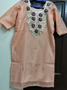 Ethnic Elegant Kurta With Gota Patti Work