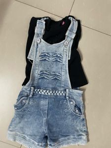 Denim Short Dress
