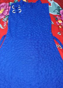 Net Dress (Navy Blue)