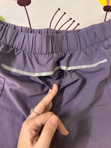 Purple Workout Shorts