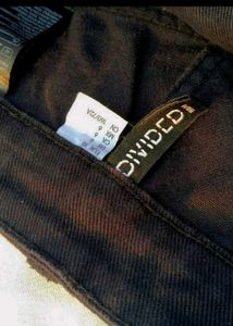 h&amp;m ripped Baggy Black Denim Jeans