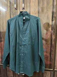 Green Corduroy Shirt