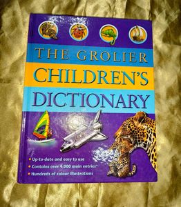 Grolier Children's Dictionary At Discounted Price
