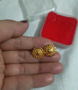Artificial Gold Earrings