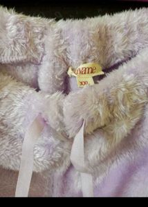 Soft Lavender Fuzzy Trousers