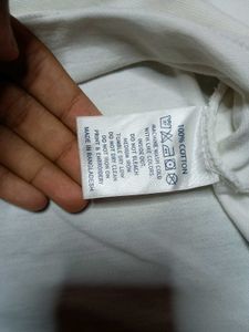 U.S. Polo Assn. White TShirt - Size M