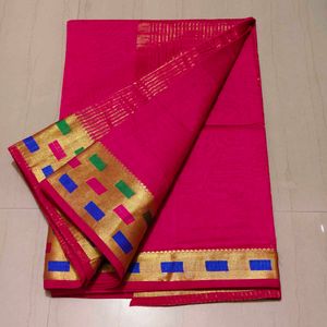 Elegant Pink Saree