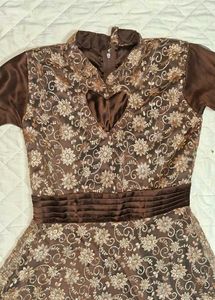 Elegant Floral Maxi Dress