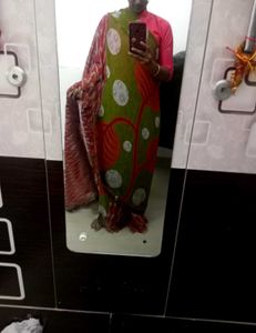 New Without Blouse Printed Saree