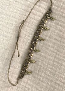 Boho Anklet / Choker &amp; Jhumka Set