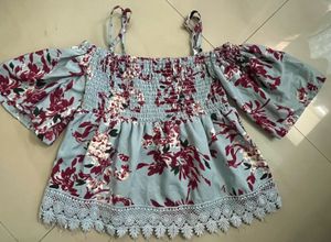 Floral Off-Shoulder Top - FREE SHIPPING!!