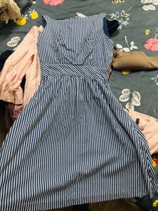 Striped Sleeveless Dress