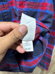 Hollister Checked Plaid Flannel Shirt