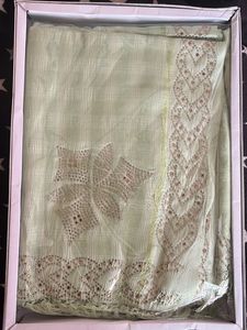 Elegant Embellished Saree