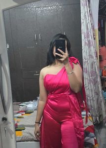 Hot Pink Hnm Jumpsuit
