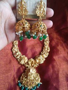 South Indian Temple Jewellery Set @Rs.250