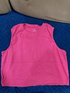 Half Sleeves Crop Top