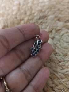 92.5 | Cute tiny Blue Stone Earrings