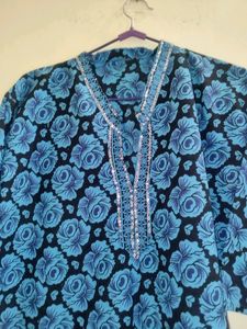 Full V Neck Kurta