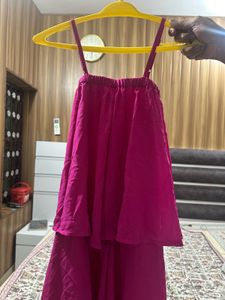 flared maxi dress(new… never worn once)