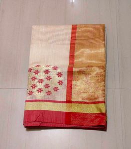Elegant Floral Saree