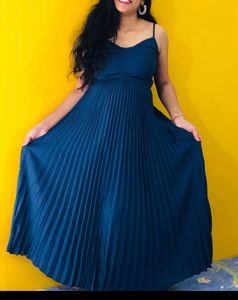 WOMEN MAXI BLUE DRESS!!