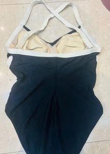 Black Free Size Swim Suit