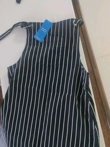 Stripey Charm Dungaree
