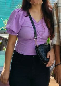 Puff Sleeve Top (Free Shipping)